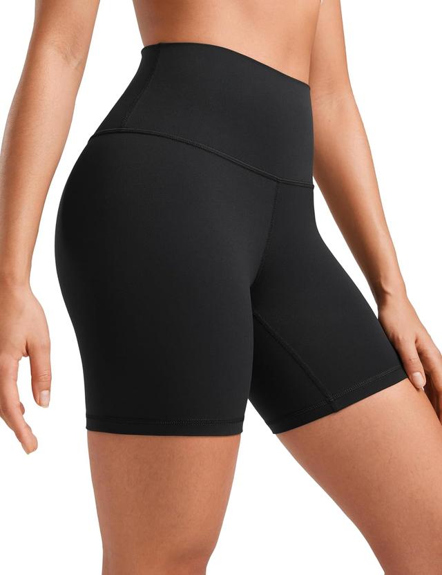 Product image of CRZ YOGA Womens ButterLuxe Biker Shorts 6 Inches - High Waisted Workout Running Volleyball Spandex Yoga