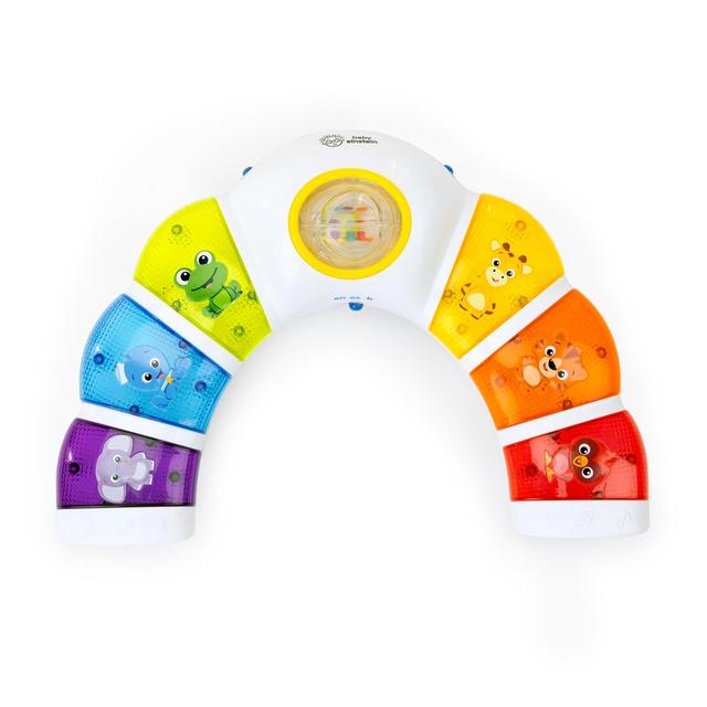 Product image of Baby Einstein Glow & Discover Light Bar Musical Activity Station and Tummy Time Toy, Montessori Cause and Effect Early Learning for 3-36 months