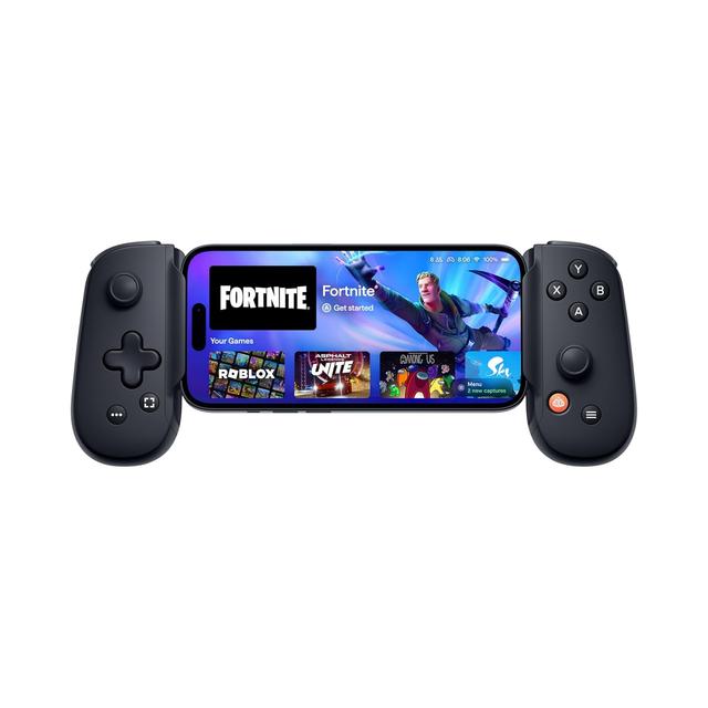 Product image of BACKBONE One Mobile Gaming Controller for Android and iPhone 15/16 Series (USB-C) - 2nd Gen - Turn Your Phone into a Gaming Console - Play Xbox, PlayStation, Call of Duty, Roblox, Fortnite & More