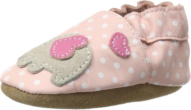Product image of Robeez Baby Girls and Unisex Soft Soles Slip-Resistant Crib Shoes Slippers for Infant and Toddler, 0-24 Months