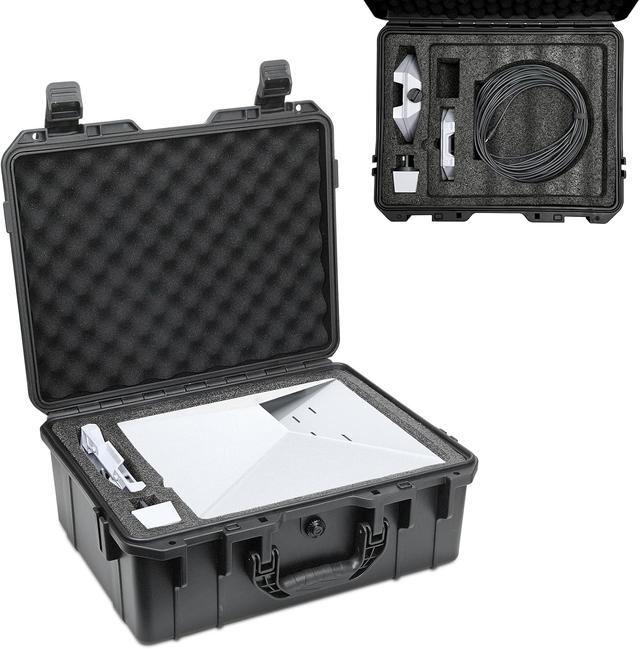 Product image of Starlink Mini Case, IP67 Waterproof Hard Case with with Custom Fit Foam, Portable Travel & Camping Storage for Starlink Mini Dish & Accessories, Perfect for Outdoor Use