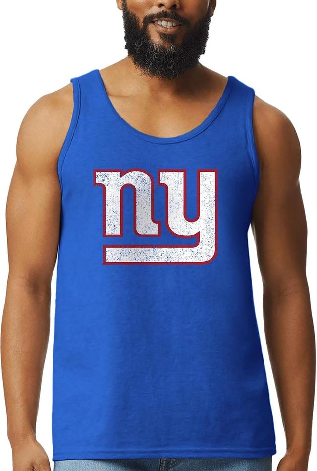 Product image of Hybrid Sports NFL - Distressed Team Logo - Officially Licensed Men's Football Fan Tank Top