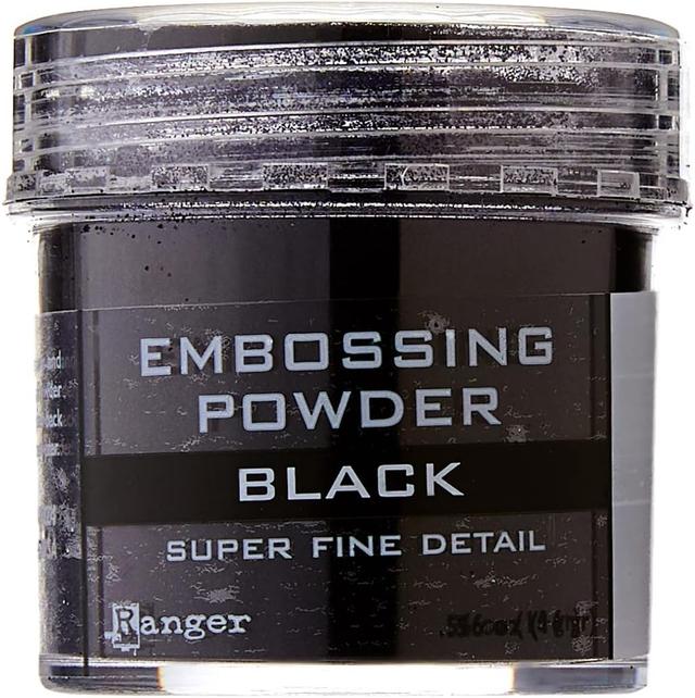Product image of Ranger Embossing Powder, .56 Ounce Jar, Super Fine Black