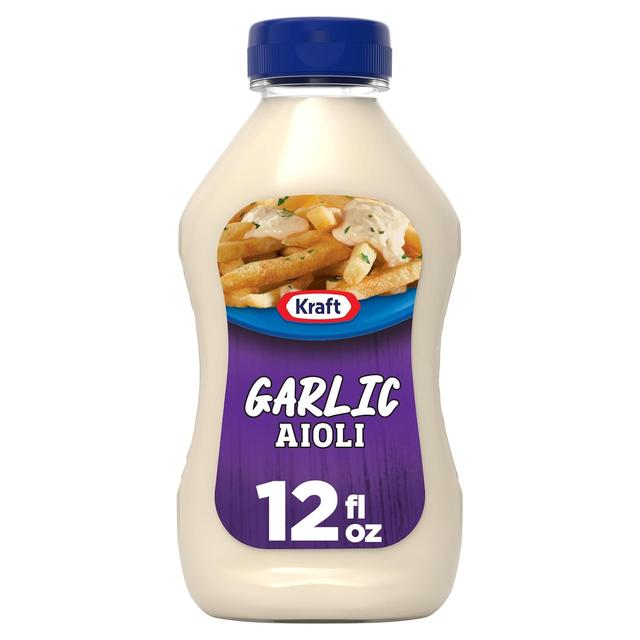 Product image of Kraft Garlic Aioli, 12 fl oz Bottle