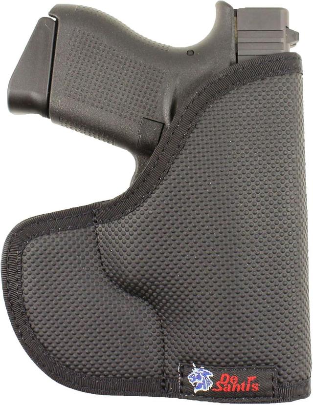 Product image of DeSantis Nemesis Pocket Holster - Gun Pocket Holsters for Concealed Carry, Conceal Carry Pocket Holster for Pistols, Revolvers, Soft, Designed for Comfort & Discreet Carry, Ambidextrous