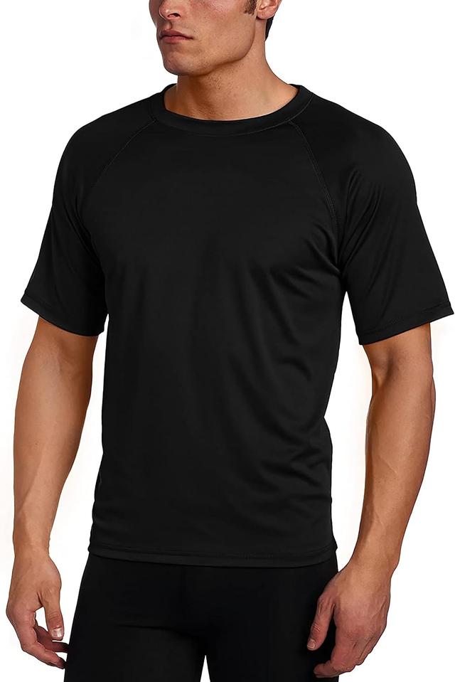 Product image of Kanu Surf Men's Short Sleeve UPF 50 Swim Shirt Rash Guard Sun Shirt (Regular & Extended Sizes)