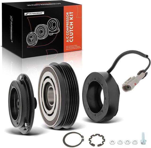 Product image of A-Premium A/C Compressor Clutch Kit Compatible with Cadillac Escalade, Chevrolet Silverado, GMC Sierra, Yukon