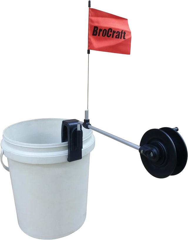Product image of BroCraft Ice Fishing Bucket Rattle Reel for Shelter and Sled