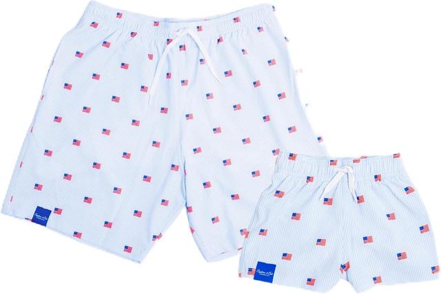 Product image of Father Son USA Matching Swimsuits