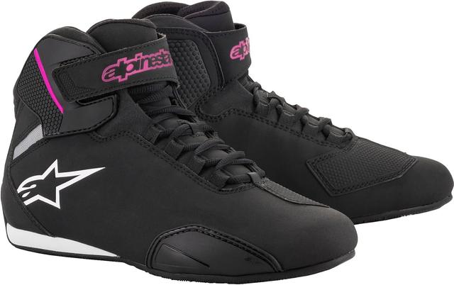 Product image of Alpinestars Women's Stella Sektor Shoes, Black/Fuchsia, 7.5