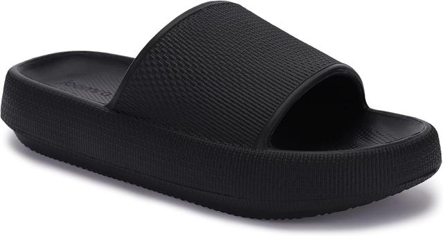 Product image of Joomra Pillow Slippers for Women and Men Non Slip Quick Drying Shower Slides Bathroom Sandals | Ultra Cushion | Thick Sole