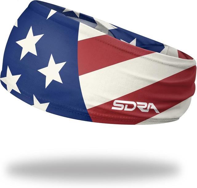 Product image of Suddora Country Flag Headbands, Wide National Flag Headbands for Sports Events, Non-Slip Fabric Sweatbands for Soccer, Tennis, Workout, Costume