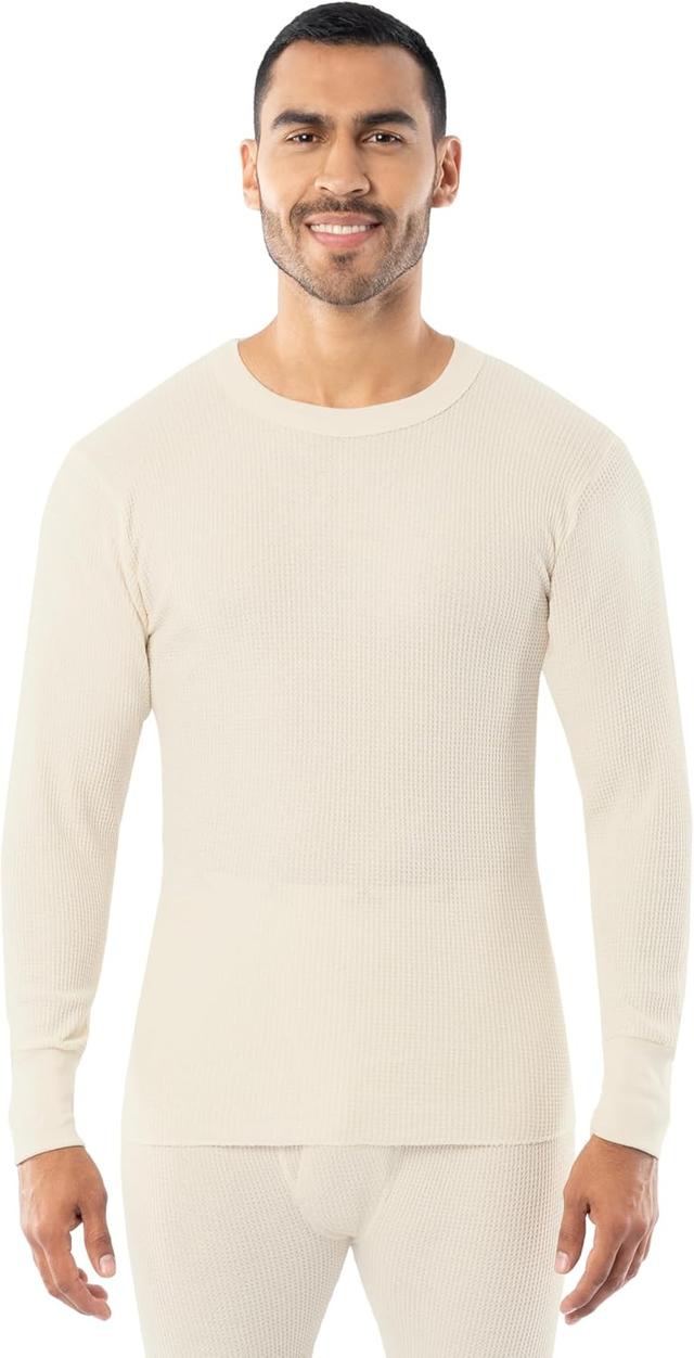 Product image of Indera Men's Cotton Waffle Knit Heavyweight Thermal Underwear Top