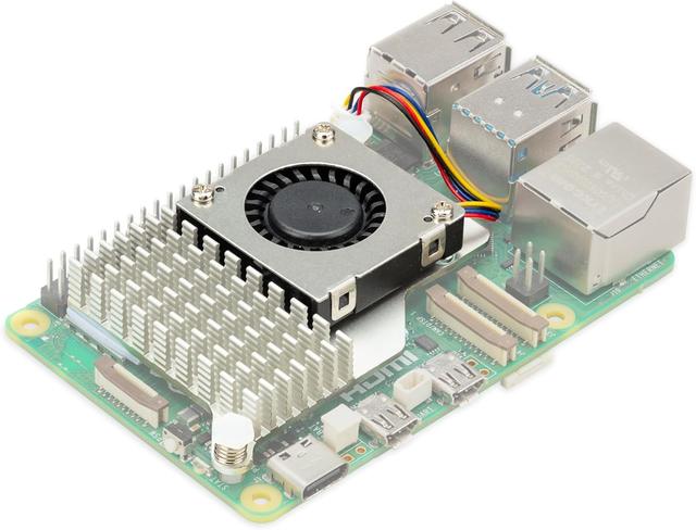 Product image of Raspberry Pi Raspberry Pi 5 Active Cooler - Aluminum Heatsink - SC1148