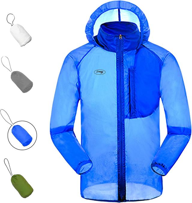 Product image of Dooy Sun Protection Jacket Ultra Light Thin Breathable Packable Outdoor Cycling Jacket Hoodie Skin Clothing for Men & Women