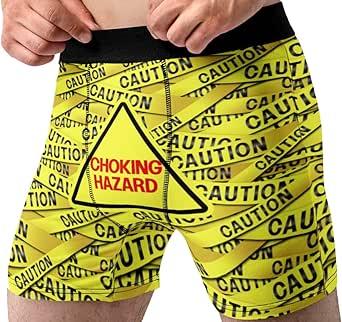Product image of Random Stock Apparel Funny Boxer Briefs For Men Blast Zone Underwear Fun Novelty Gift