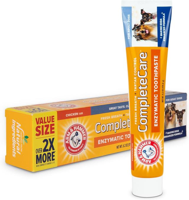 Product image of Arm & Hammer Complete Care Enzymatic Dog Toothpaste, 6.2 oz - Pet Toothpaste For Puppies and Adult Dogs, Dental Care and Clean Teeth, 6.2 Oz