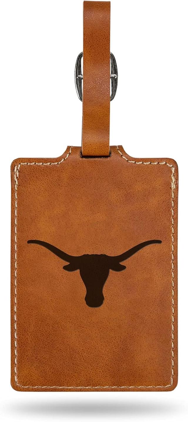 Product image of Rico Industries NCAA Alabama Crimson Tide Laser Engraved Ultra Suede Luggage Tag - Includes ID Card