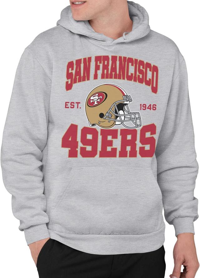 Product image of Junk Food Clothing x NFL - Team Helmet - Unisex Adult Pullover Hoodie for Men and Women - Officially Licensed NFL Apparel