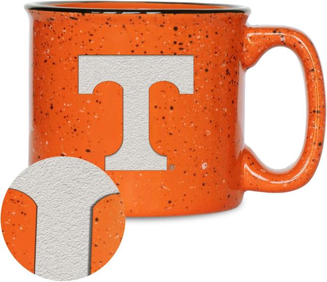 Product image of Rico Industries NCAA unisex-adult NCAA Speckle 15oz Laser Engraved Campfire Hot/Cold Mug