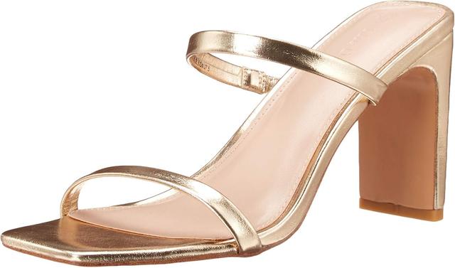 Product image of The Drop Women's Avery Square Toe Two Strap High Heeled Sandal
