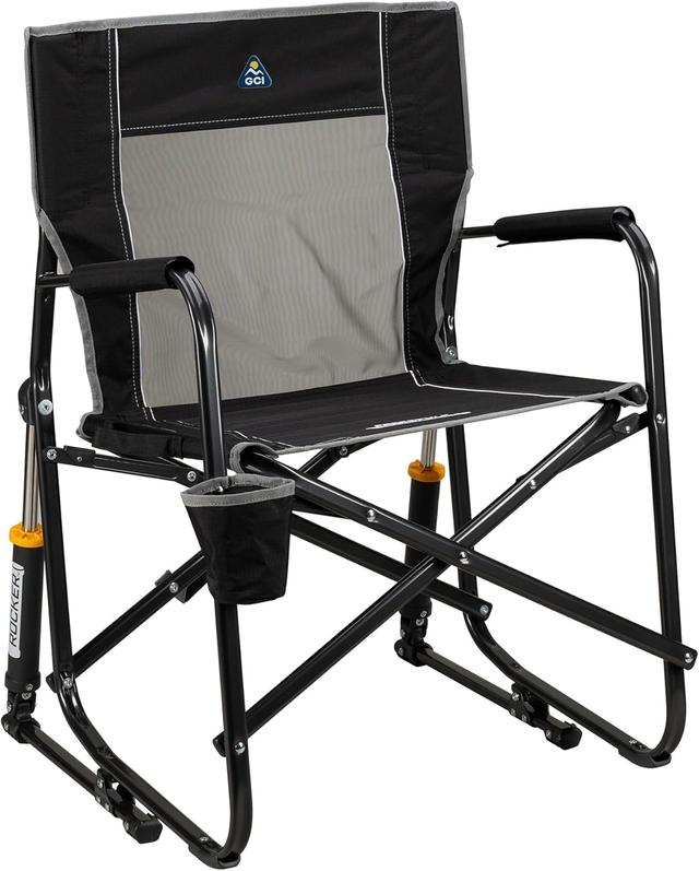 Product image of GCI OUTDOOR Freestyle Rocker Outdoor Rocking Chair with Beverage Holder