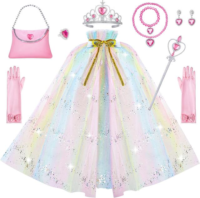 Product image of Minetom Princess Dresses for Girls Halloween Costume Light up Princess Dress up Clothes