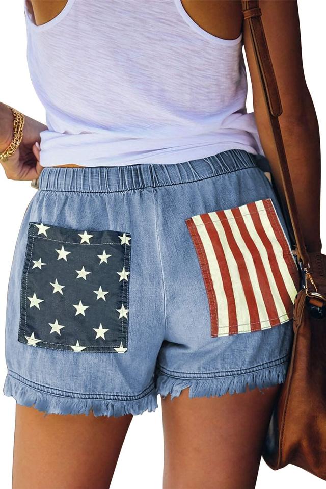 Product image of YOCUR Womens Lightweight Shorts Casual Baggy Trendy Short Pants Elastic Waist Drawstring Comfy Shorts