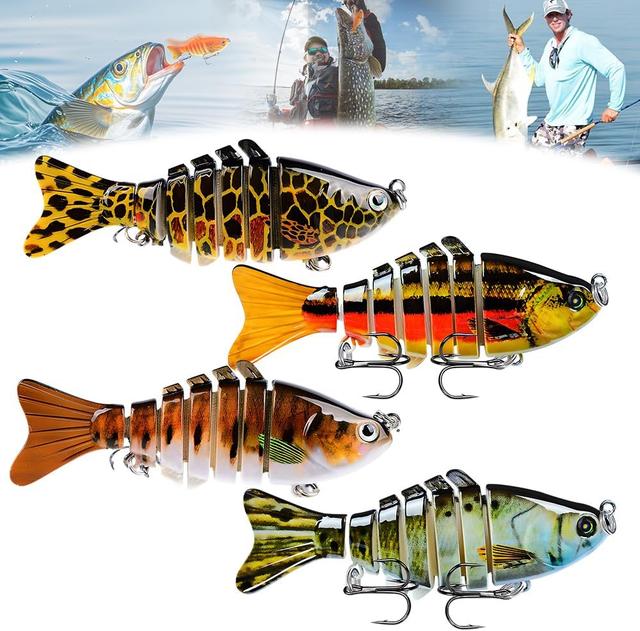 Product image of 3D Swimming Bait for Freshwater & Saltwater, 2025 New Robotic Fishing Lure, Fishing Gear Attracts Fishing Lures Walleye Trout Bass for Beginners, Amateurs and Professionals