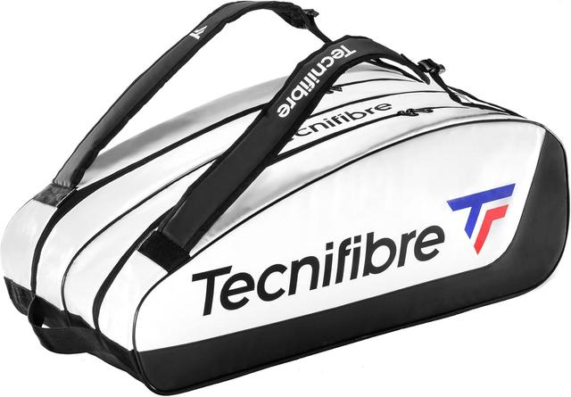 Product image of Tecnifibre Tour Endurance Tennis/Squash Bag Series (RS, WHITE, NAVY) - The Ultimate Waterproof and UV-Resistant Bag (RackPack,15R, 12R, 6R, BackPack)