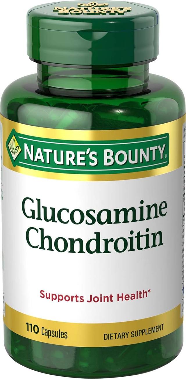 Product image of Nature's Bounty Glucosamine Chondroitin Pills and Dietary Supplement, Support Joint Health, 110 Capsules