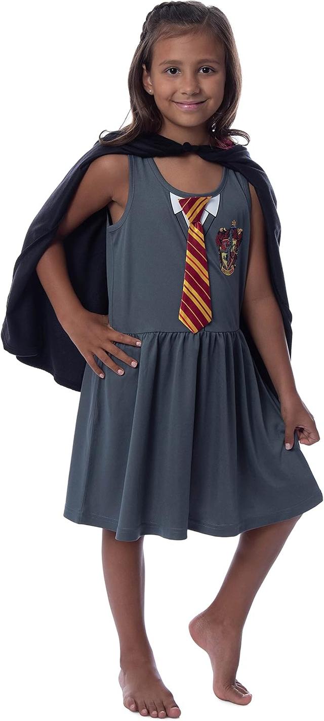 Product image of Harry Potter Girls' Gryffindor House Costume Nightgown Pajama Dress