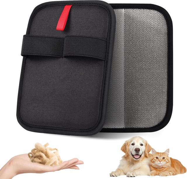 Product image of Pet Hair Remover, Electrostatic Pet Hair Removal Gloves, Reusable Cat & Dog Hair Remover for Couch, Furniture, Carpet, Curtain, Upgraded Animal Fur Removal Tool, Cat Grooming Gloves-1 PCS