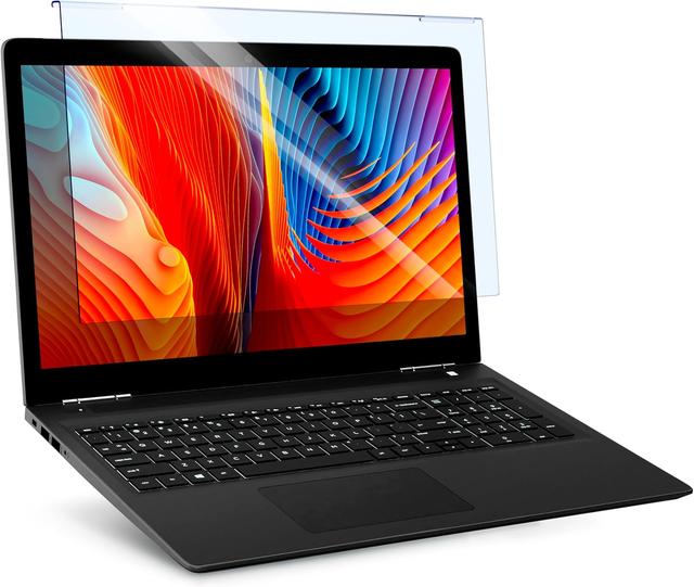 Product image of VINTEZ Blue Light Screen Protector for 15.6 Inch Computer Monitor and Laptop – Anti-UV Blue Light Blocking Film for Desktop PC, Eye Protection Filter, 14.2" x 8.7", 1 Pack