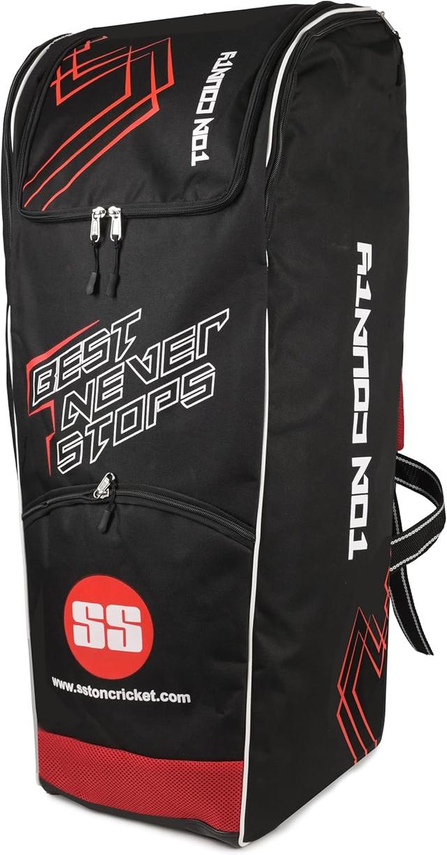 Product image of SS Cricket TON County Premium Cricket Kit Bag - Full Size, Two Styles to Choose from : Duffle Bag or Wheels Bag