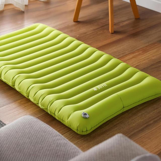 Product image of Award-Winning Toddler Travel Bed - Durable, Eco-Friendly & Ultra-Compact Inflatable Toddler Bed Designed for Both Sleepovers & Camping - 52" x 27.5" - Kids Air Mattress for Ages: 15m - 7yrs