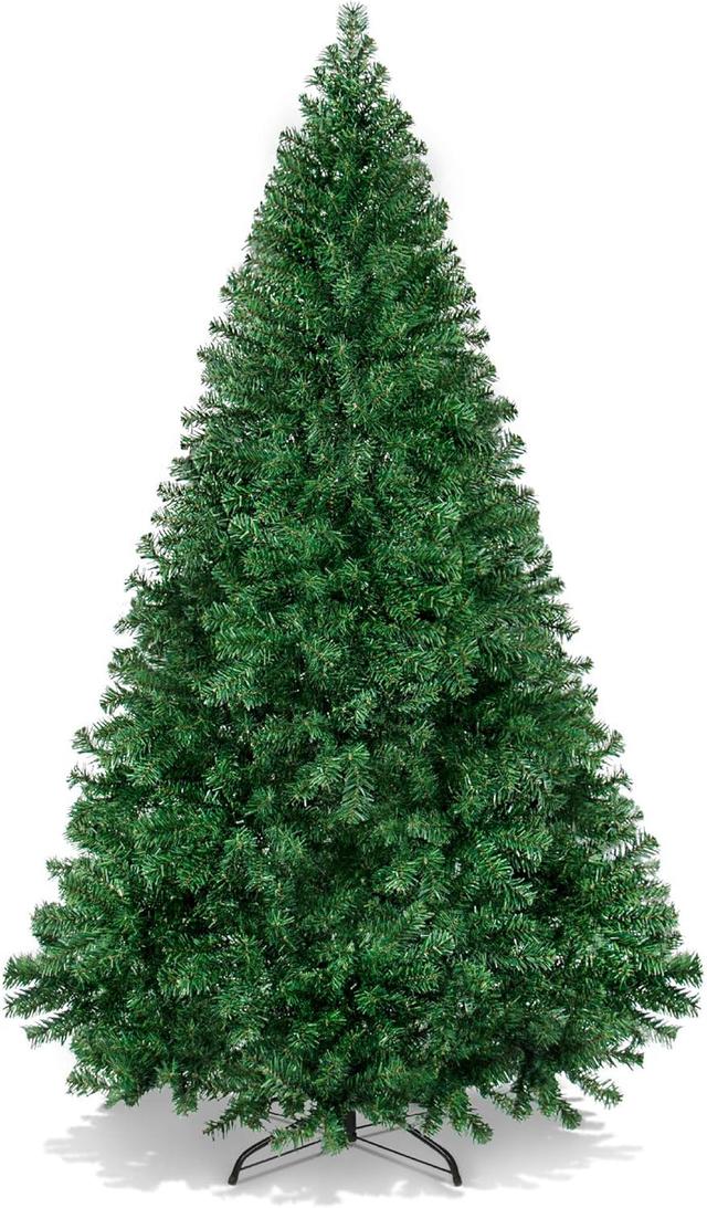 Product image of Best Choice Products Artificial Christmas Tree, 6ft Premium Unlit Hinged Design, Dense Branches Realistic Holiday Décor​ w/Easy Assembly, Base