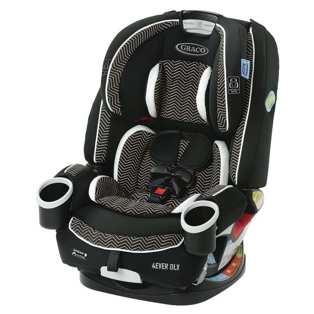 Product image of Graco 4Ever DLX 4-in-1, 10 Years Use Infant to Toddler Car Seat, Zagg, Includes Rear Facing, Forward Facing, Highback Booster & Backless Booster Seat options