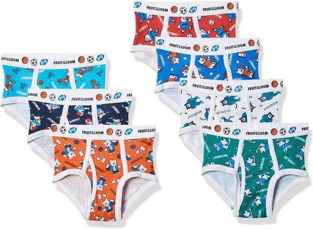 Product image of Fruit of the Loom Boys' Tag Free Cotton Briefs (Assorted Colors)