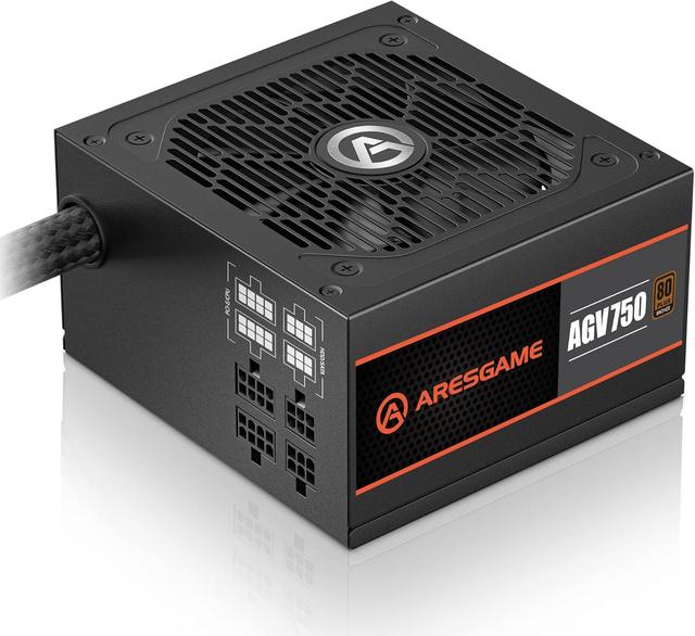 Product image of AGV Series 750W Power Supply, 80 Plus Bronze Certified, Semi Modular Power Supply, 5 Year Warranty