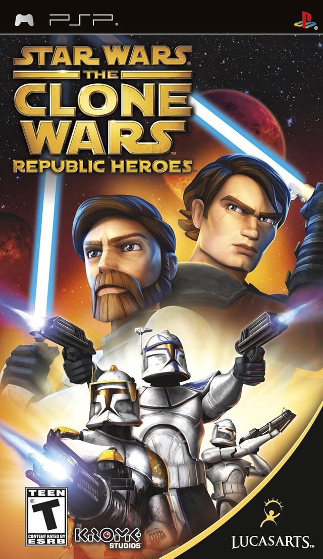 Product image of Star Wars the Clone Wars: Republic Heroes - Sony PSP