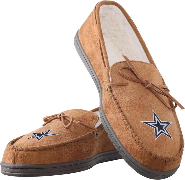 Product image of FOCO Men's NFL Football Team Logo Moccasin Slippers