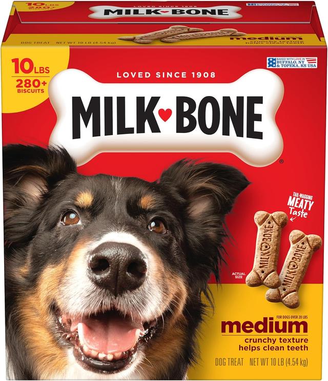 Product image of Milk-Bone Original Dog Treats Biscuits for Medium Dogs, 10 Pound