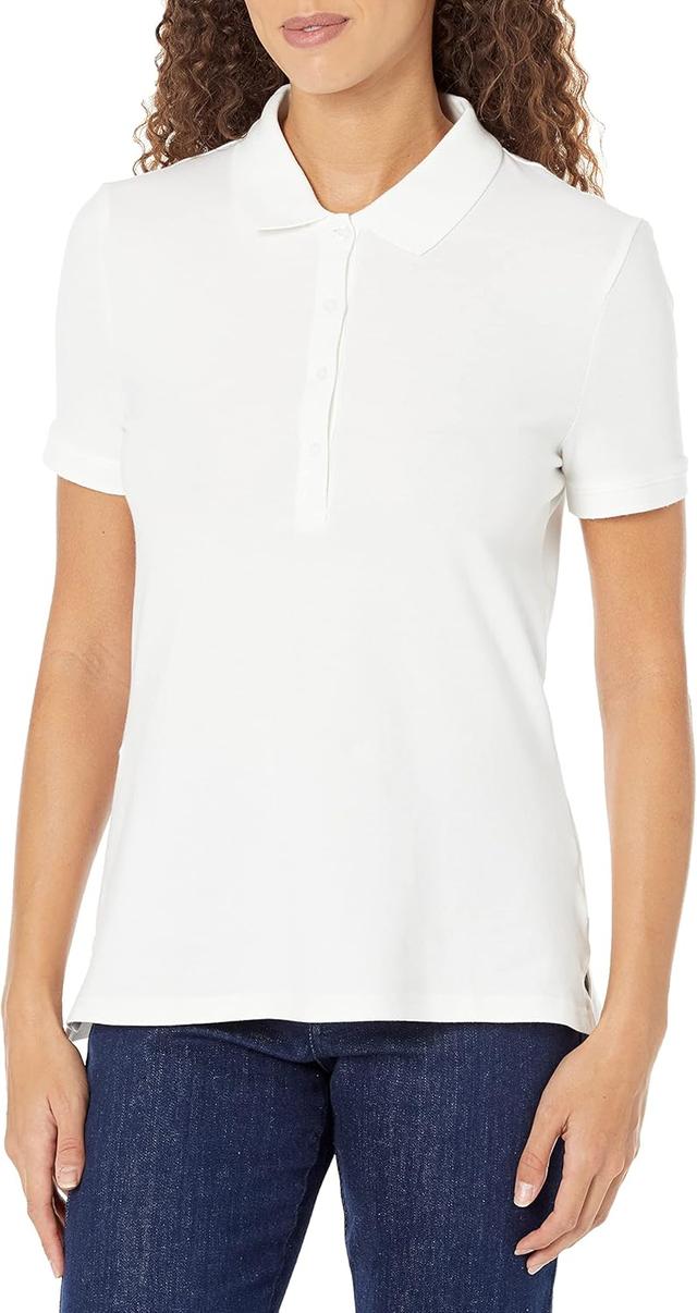 Product image of Amazon Essentials Women's Short-Sleeve Polo Shirt (Available in Plus Size)