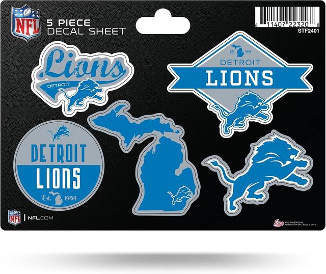 Product image of Rico Industries NFL 5-Pc Sticker Sheet