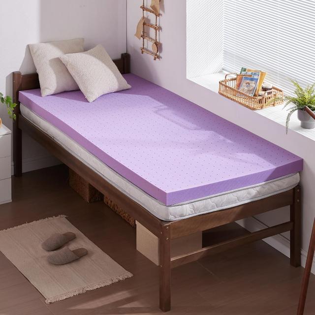 Product image of SINWEEK 2 Inch Gel Memory Foam Mattress Topper Ventilated Soft Pressure Relieve Mattress Pad, Breathable Bed Topper, CertiPUR-US Certified, Twin Size