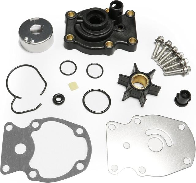 Product image of Johnson Evinrude OMC Water Pump Kit With Housing Replacement （1980-UP）20 25 30 35HP Sierra 18-3382 393630 0393630 Outboard Motor Parts