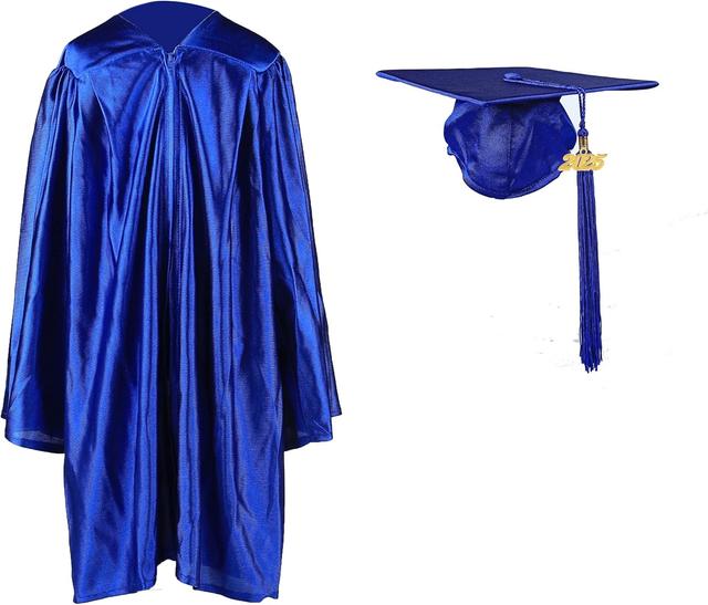 Product image of Shiny Kindergarten Graduation Cap and Gown Set