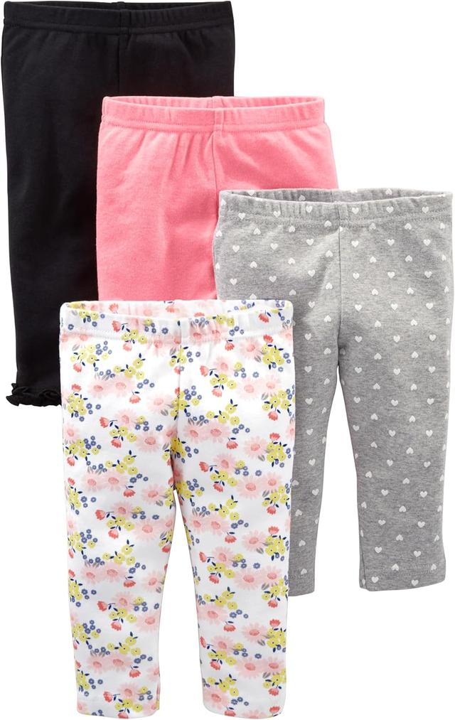 Product image of Simple Joys by Carter's Baby Girls' 4-Pack Pants