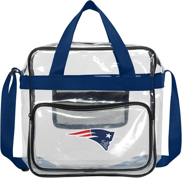 Product image of FOCO NFL Team Logo Clear See Through Stadium High End Messenger Bag
